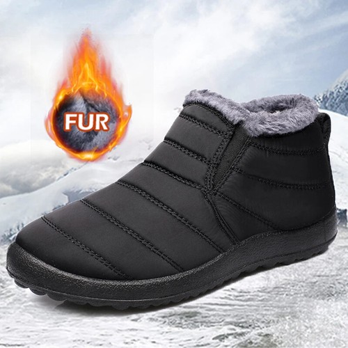 KARST SHOES Boots Men Snow Shoes Comfortable Ankle Boots Waterproof Shoes Lightweight Boots
