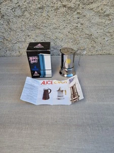 Big Joe Caffettiera vintage italiana Moka caffè espresso ALPU Puppieni 4 tazze - Foto 1 di 12
