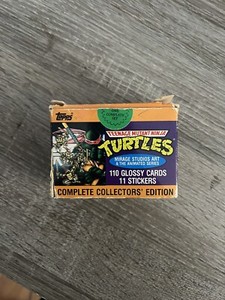 Topps Teenage Mutant Ninja Turtles Collectors Edition 1989