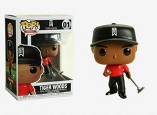 Funko Pop! Golf 01 TIGER WOODS With Free POP Protector BRAND NEW!