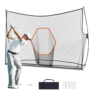VEVOR 10.8x7ft Golf Practice Hitting Net Indoor Personal Driving Range Training - Picture 1 of 12