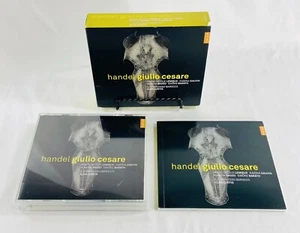 George Frideric Giulio Cesare Handel In Egitto 3 CD Set and Booklet Alan Curtis - Foto 1 di 7
