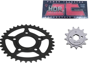 KIT/TRASMISSIONE HONDA NSR 125 RK CATENA 520 HDR2 108 SL CORONA 35 PIGNONE 13 JT - Foto 1 di 7