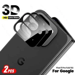 2x GOOGLE Pixel 9 Pro Fold Pixel9 Pro Fold Camera Lens Tempered Glass Protector - Picture 1 of 6