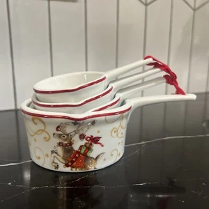 NEU Williams Sonoma Twas The Night Before Christmas Messbecher Set ohne Etikett - Bild 1 von 1