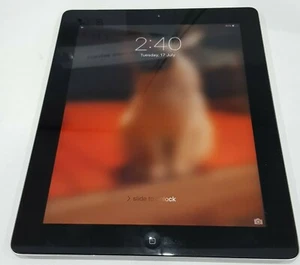 Apple iPad 2 A1396 Wifi 3G 32GB 9.7" 0.7MP 512MB Ram/SOLD AS IS/ PIN LOCKED - Picture 1 of 4