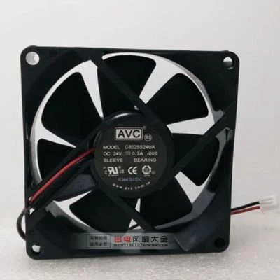 AVC C8025S24UA 8025 Inverter fan DC24V 0.3A 2-Pin - Image 1 of 4