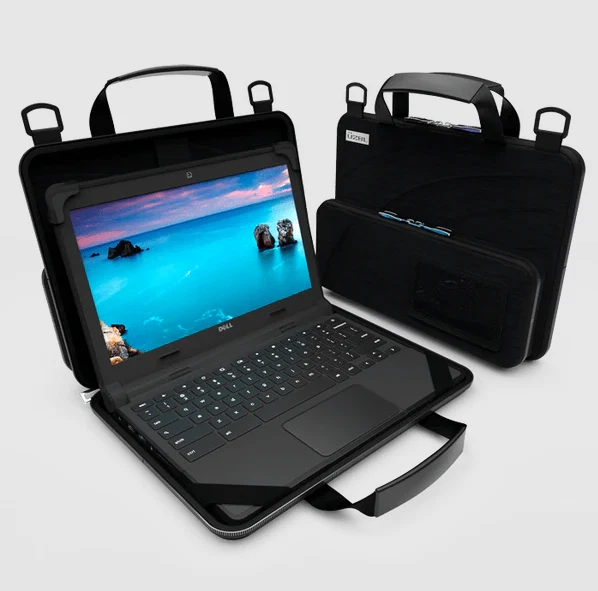 Estuche delgado para Chromebook Always On EVA 11,6 pulgadas con correa para el hombro, bolsa y soporte de identificación Foto 1 de 4