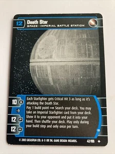 STAR WARS TCG WOTC BATTLE YAVIN DEATH STAR (B) 42/105 - Picture 1 of 2