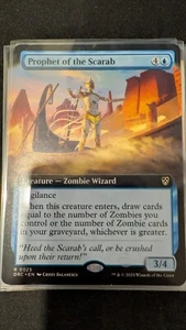 Prophet of the Scarab, Borderless, Aetherdrift Commander, Pack Fresh - Picture 1 of 1