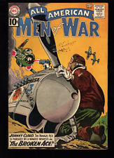 All American Men of War #87 VG+ (4.5) OW DC Comics 1961 WAR Johnny Cloud v1