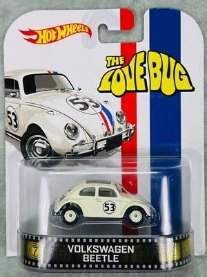 🇩🇪Hot Wheels Retro Entertainment The Love Bug Volkswagen Beetle Herbie H26🇩🇪 - Image 1 of 3