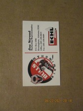 ECHL Birmingham Bulls Vintage Defunct Style#2 Team Logo Business Card