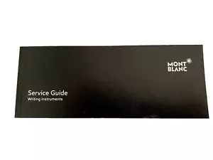 Mont Blanc Pen Service Guide - Picture 1 of 2