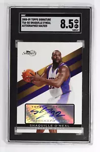 Shaquille O'Neal Topps Signature 2009 #TSA-SO automático/825 SGC 8,5 - Imagen 1 de 2