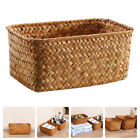 Hand-woven Seagrass Storage Basket for Home Decor and Organization-FV
