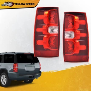 Tail Lights Brake Lamps Left/Right/Pair Fit For 2007-2014 Chevy Suburban Tahoe - Picture 1 of 15