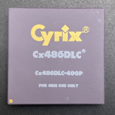 Cyrix Cx486DLC-40GP CPU 32bit 80386 Procesor PGA132 40MHz 5V Mikroprocesor