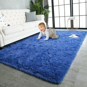 Luxury Fluffy Rug Ultra Soft Shag Carpet For Bedroom Living Room Big Area Rugs - Picture 1 of 140