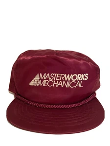 NEU Vintage 80’s Masterworks Mechanical Adjustable Hat - Bild 1 von 10