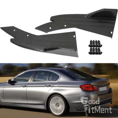 Für 5er E60 E61 F10 Kohlefaser Heckdiffusor Heckspoiler Splitter Canard-Schutz - Bild 1 von 4