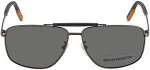 Ermenegildo Zegna EZ 0160-D 08A Dark Gray Metal Aviator Sunglasses 62-13-140 - Picture 1 of 2