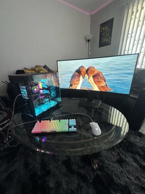 Gaming Computer BUNDLE! Includes ASUS widescreen curved monitor + keyboard/mouse - Image 1 of 4