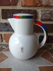 Jarra de café de diseño italiano MCM de 24 oz de porcelana Roberto di Camerina oro de 24 k - Imagen 1 de 18