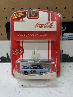 Johnny Lightning 1970 Plymouth GTX Coca-Cola Rides Limited Edition In Blue - Image 1 of 3
