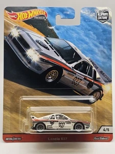 NIB 2020 LANCIA 037 WHITE HW HOT WHEELS PREMIUM CAR CULTURE 1/64 #4/5 - Picture 1 of 3