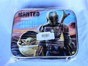 Bioworld Star Wars Mandalorian Grogu Kids Lunchbox Insulated Tote Bag Disney - Picture 1 of 8