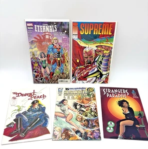 Gemischtes Comic-Set - Marvel, Image, Aspen, Fantagraphics, Strangers in Paradise - Bild 1 von 3