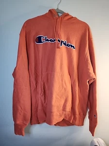 Pink XL Champion Authentic Reverse Weave Athleticwear Pullover Hoodie - Bild 1 von 6