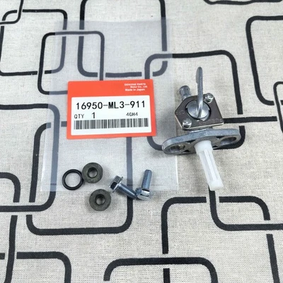 OEM Fuel Valve Petcock Assy For Honda CR125R CR250R CR480R CR500R 16950-ML3-911 - Image 1 of 2