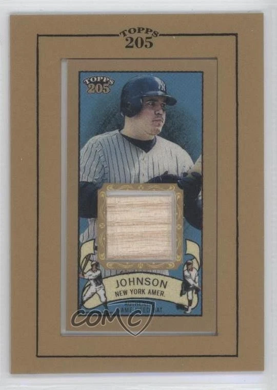 2003 Topps 205 Framed Relics Nick Johnson #TR-NJ - Image 1 of 2