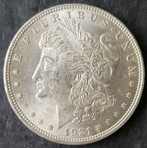 Dólar de plata Morgan 1921 $1 - Imagen 1 de 3