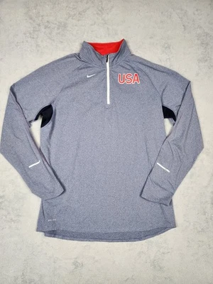 Nike Dri Fit Element Camisa para Correr Para Hombres Grande EE. UU. Pista Manga Larga Ligera Foto 1 de 4