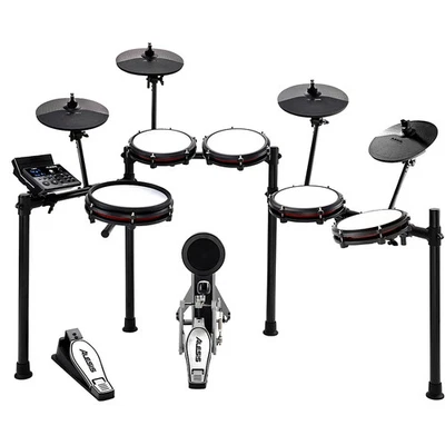 Alesis Nitro Max Expanded Electronic Drum Kit Black - Image 1 of 4