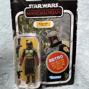 Star Wars Retro Sammlung Boba Fett (Morak) Spielzeug 3,75 Zoll The Mandalorian - Bild 1 von 7
