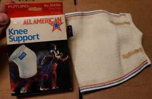 Soporte de rodilla Futuro All American vintage de 1980 con caja M/L/XL disponible - Imagen 1 de 2