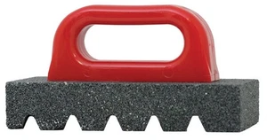 Gator 6068 24 Grit Silicon Carbide Rubbing Brick 8 x 3 in. with Handle - Picture 1 of 2