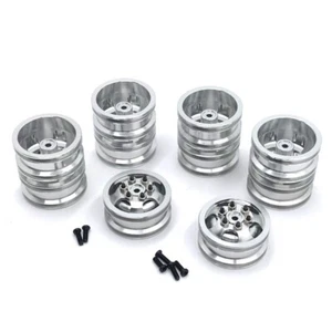 Metal F/R Wheel Hub Upgrade Parts For WPL B16 B36 HengLong FeiYu JJRC RC Car - Picture 1 of 4