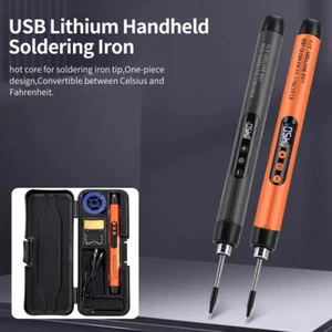 Type-C Rechargeable Wireless Welding Tool Digital Electric Soldering Iron Kit - Picture 1 of 13