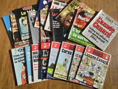 Les dossiers du canard enchaîné - Lot de 19 numéros anciens - Photo 1/2