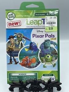 New LeapFrog LeapTV Disney Pixar Pals Plus Science Educational Active Video Game