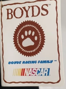Boyds Tony Stewart #20 Nascar Home Depot Racing 10" Teddy Bear Plush - Picture 1 of 10