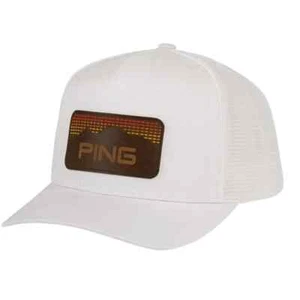 New Ping Men's Camel Back Adjustabel Snapback White Hat/Cap - Picture 1 of 1