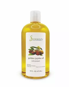 ACEITE DE JOJOBA 100% PURO CRUDO SIN REFINAR DORADO NATURAL PRENSADO EN FRÍO 4 OZ A 7 LB - Imagen 1 de 15