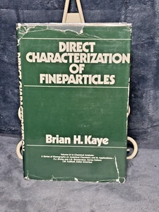 Direct Characterization of Fine Particles: Vol 61 Brian H. Kaye 1981 Ex Lib - Picture 1 of 12