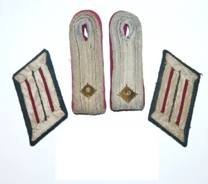 INSIGNIAS DE OBERLEUTNANT DE REG. LANZACOHETES (NEBELWERFER) DE LA WEHRMACHT HEE - Imagen 1 de 9